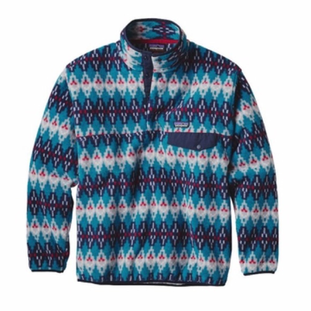 Patagonia Mens Synchilla T-snap Fleece Pullover